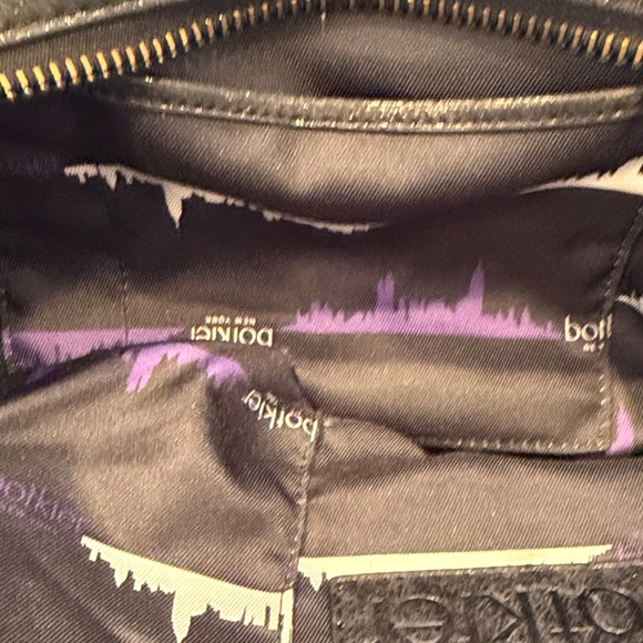 Botkier Glossy Black Shoulder Bag - Picture 4 of 7